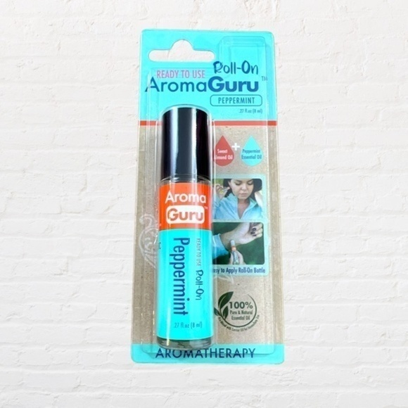 Aromatherapy Essential Oil Roll On Bottles Muscle Ease Peppermint Tea Tree - Picture 5 of 9